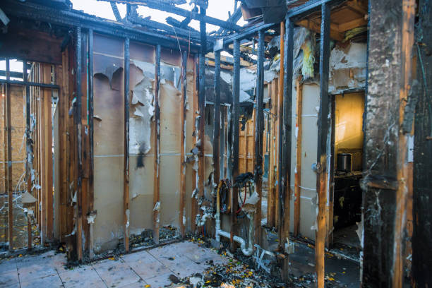 Professional Fire Damage Removal technician working in Richboro, PA
